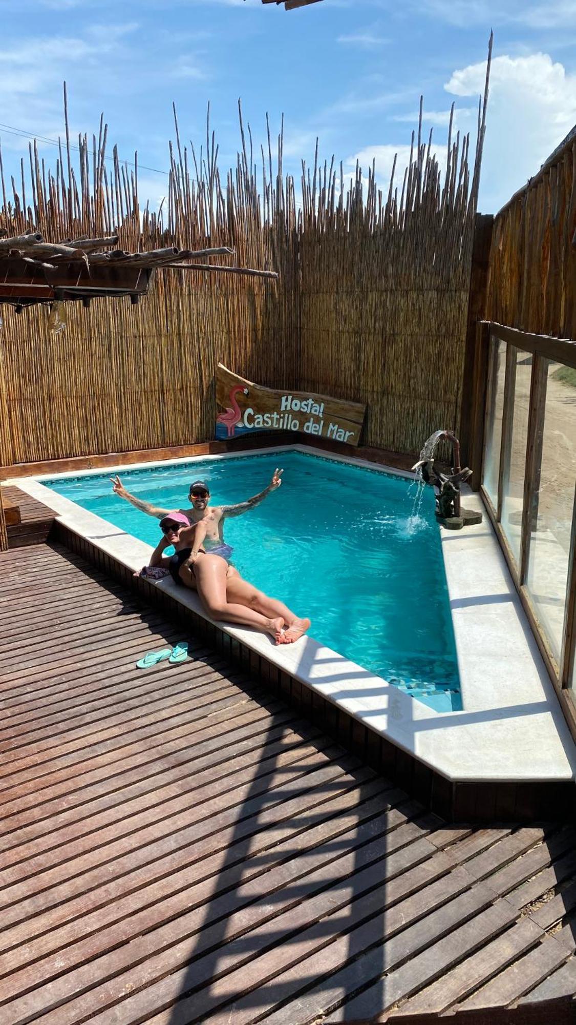 Hostal Castillo Del Mar Camarones 外观 照片